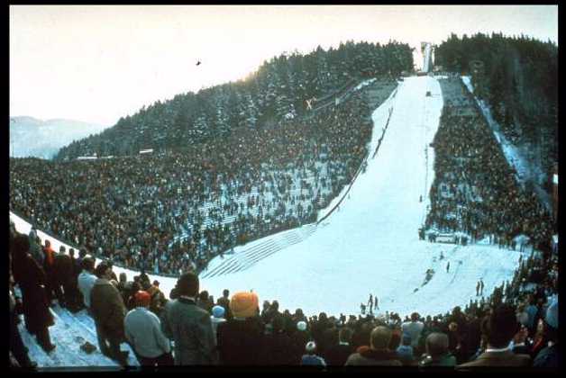 Le tremplin de ski sur le Bergisel